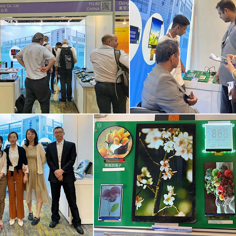 CNK Electronics, Hong Kong Küresel Kaynaklar Elektronik Bileşenler Fuarı'nda küçük ve orta büyüklükteki ekranlarını sergiliyor
