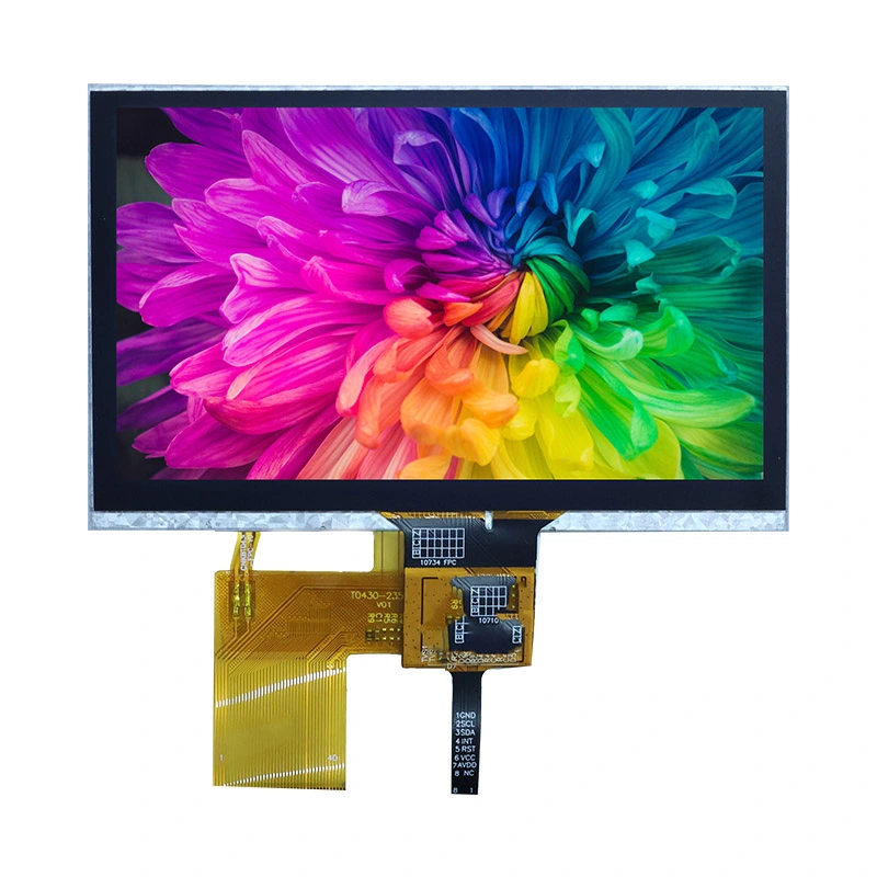 4.3 inç IPS TFT LCD Ekran Modülü 480*272 RGB
