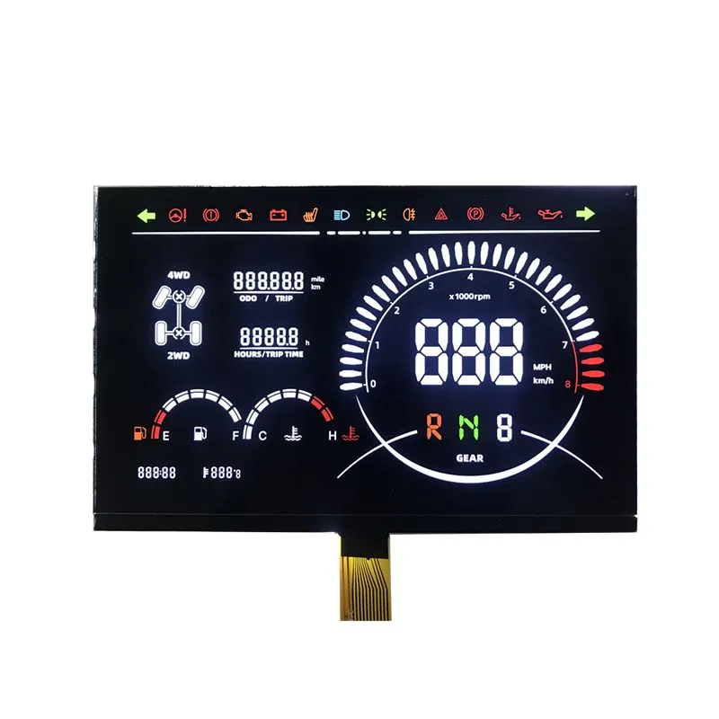 Segment LCD Ekran Modülü