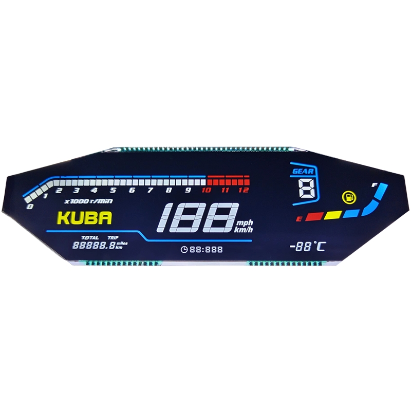Otomotiv için Segment LCD