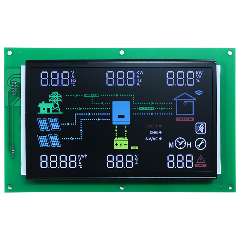 VA LCD Segment Ekran Modülü